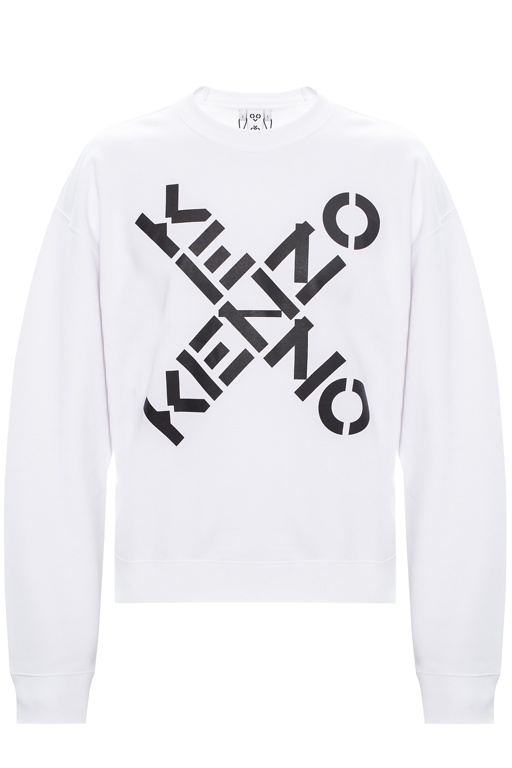 Kenzo logo print sweatshirt sale